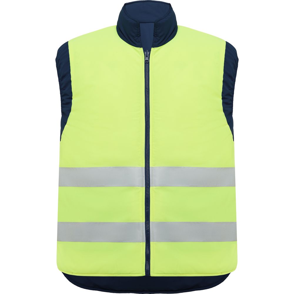HV9313 PERSEI Reversible Hi Vis Bodywarmer with multipockets Safety Shop